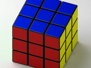 cubo de rubik Modelo 3D