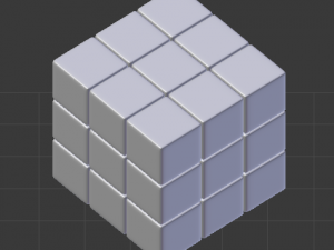 rubiks cube Modèle 3D