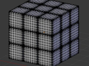 cubo de rubik Modelo 3D