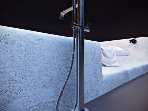 bed with bath 3D Model