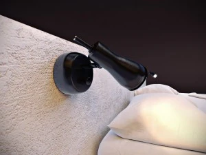 bed with bath 3D Model