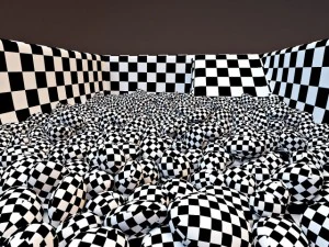 bed with bath 3D Model