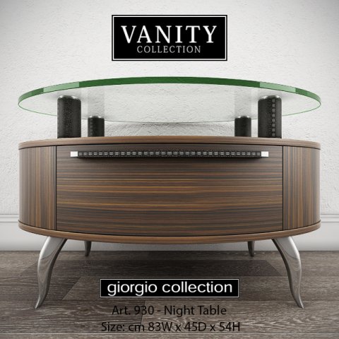 giorgio collection vanity art 930 night 3D मॉडल .c4d .max .obj .3ds .fbx .stl .blend 