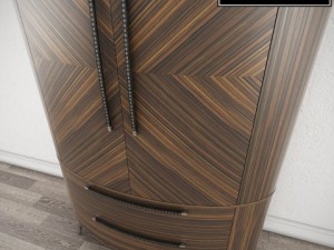 giorgio collection vanity art 950 two doors armoir Modelo 3D