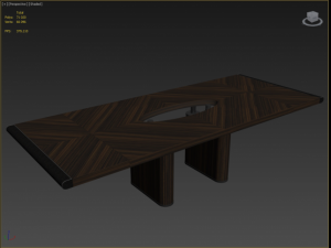 giorgio collection vanity art 9000 table 3D Model