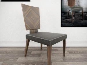 collezione giorgio vanity art 9030 sedia Modello 3D