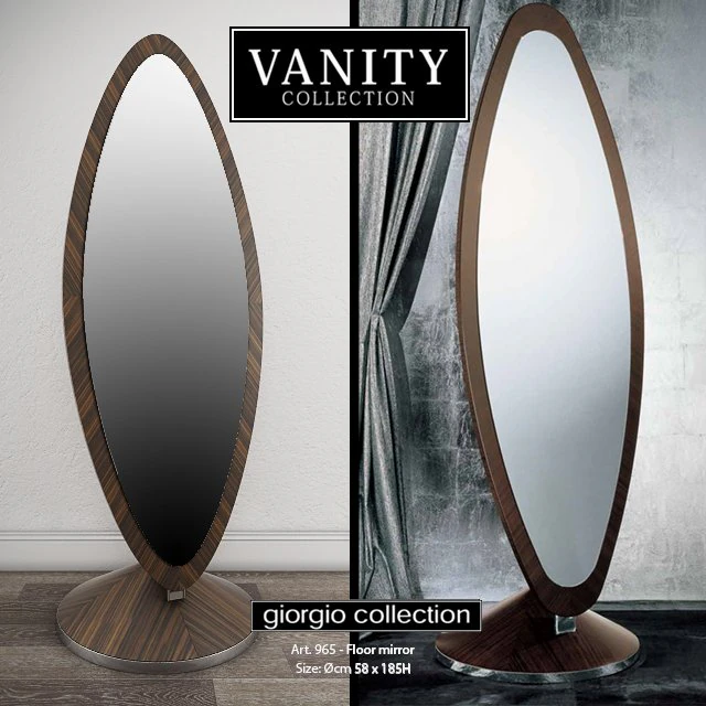 giorgio collection vanity art 965 floor mirror 3D Model .c4d .max .obj .3ds .fbx .stl .blend 