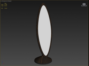 giorgio collection vanity art 965 floor mirror 3D-Modell