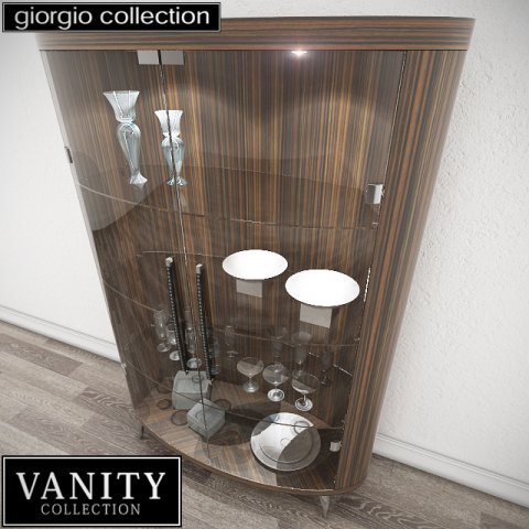 giorgio collection vanity art 9150 vetrine Modelo 3D .c4d .max .obj .3ds .fbx .stl .blend 