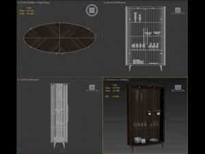 giorgio collection vanity art 9150 vetrine Modelo 3D