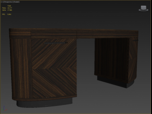 giorgio collection vanity art 9180 desk 3D-Modell