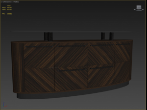 giorgio collection vanity art 9182 credenza Modelo 3D