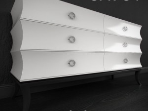 mobilfresno savoy collection dresser Model 3D
