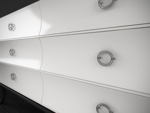 mobilfresno savoy collection dresser Model 3D