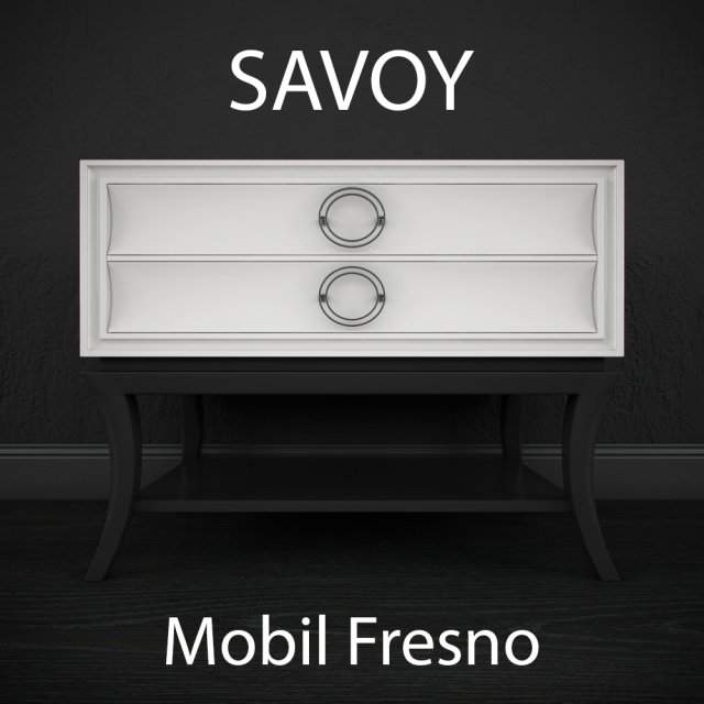 mobilfresno savoy collection stand Modelo 3D .c4d .max .obj .3ds .fbx .stl .blend