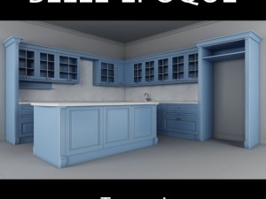 kitchen belle epoque tomassi 3D Model