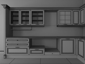 kitchen belle epoque tomassi 3D 모델