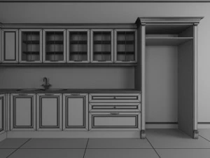 kitchen belle epoque tomassi 3D Model