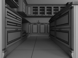 kitchen belle epoque tomassi 3D 모델