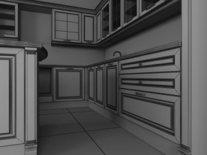 kitchen belle epoque tomassi 3D 모델