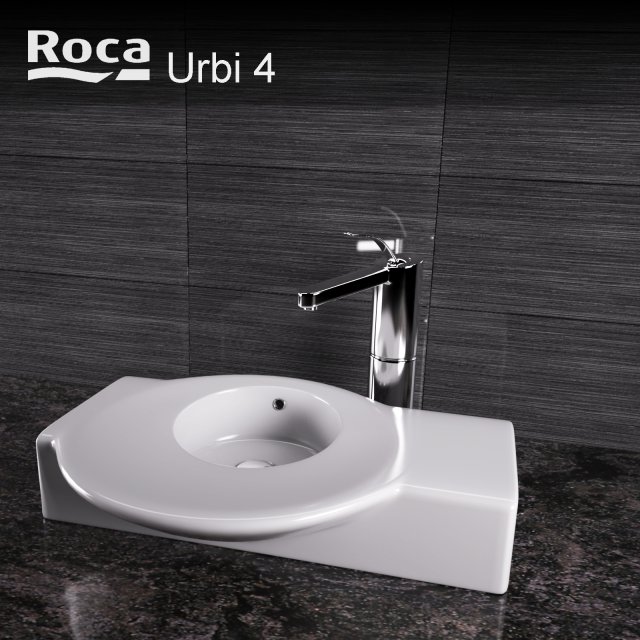 roca urbi 4 Model 3D .c4d .max .obj .3ds .fbx .stl .blend 