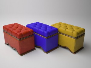 pouf 3D Модель