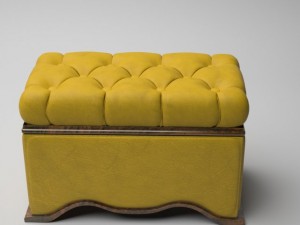 pouf 3D Модель