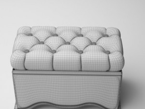 pouf 3D Модель