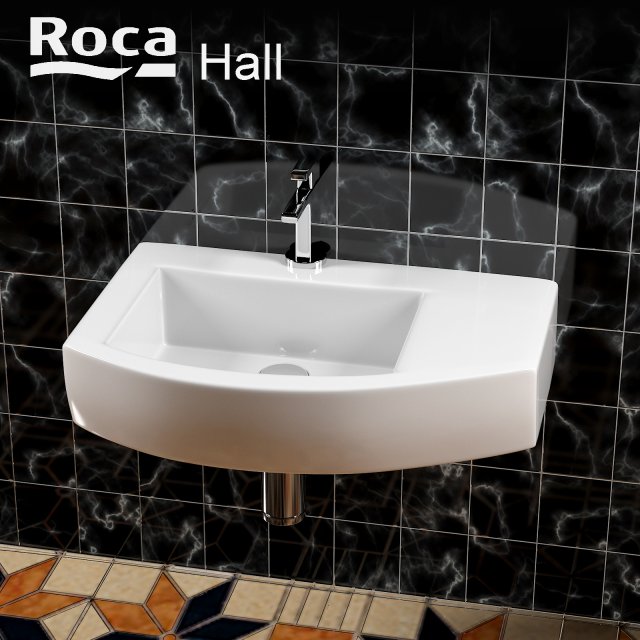 roca hall Modello 3D .c4d .max .obj .3ds .fbx .stl .blend 
