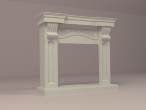 fireplace Modelo 3D
