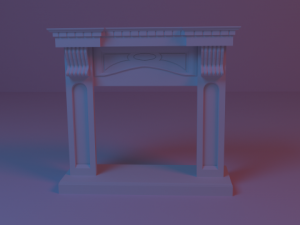 fireplace 3D-Modell