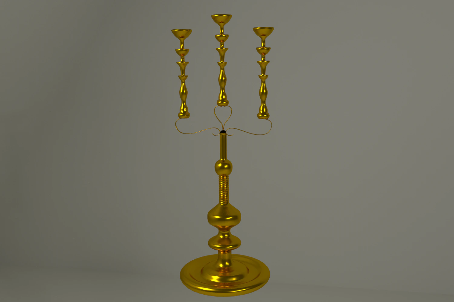 Leuchter 3D Modell .c4d .max .obj .3ds .fbx .stl .blend 