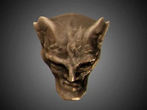 stone head monster 3D Model