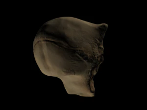 stone head monster 3D Model