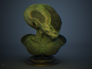 another alien 3D Модель