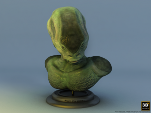 another alien 3D Model