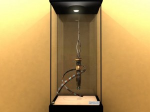 dague torsade 3D Model