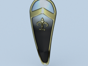 kite shield 3D 모델