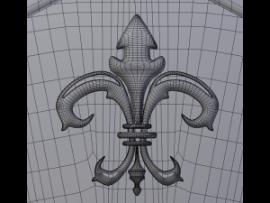 kite shield 3D Модель