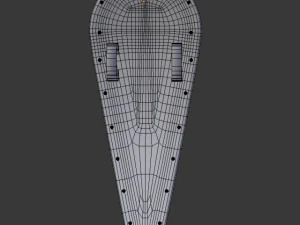 kite shield 3D Model