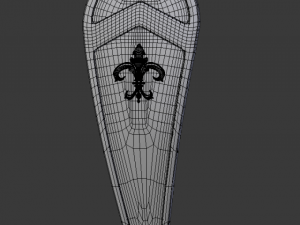 kite shield 3D Модель