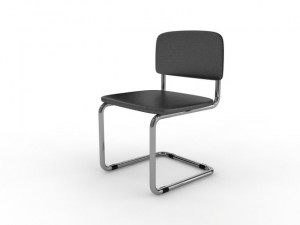 office char Model 3D