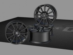 renault megane rs wheel 3D Model