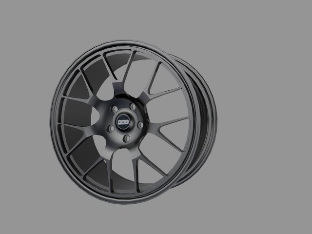 bbs wheel 3D Model .c4d .max .obj .3ds .fbx .stl .blend