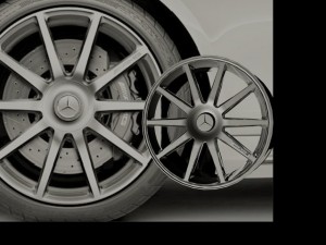 mercedes s63 amg wheel 3D-Modell