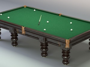 billiards 3Dモデル