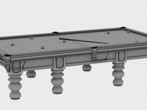 billiards 3Dモデル