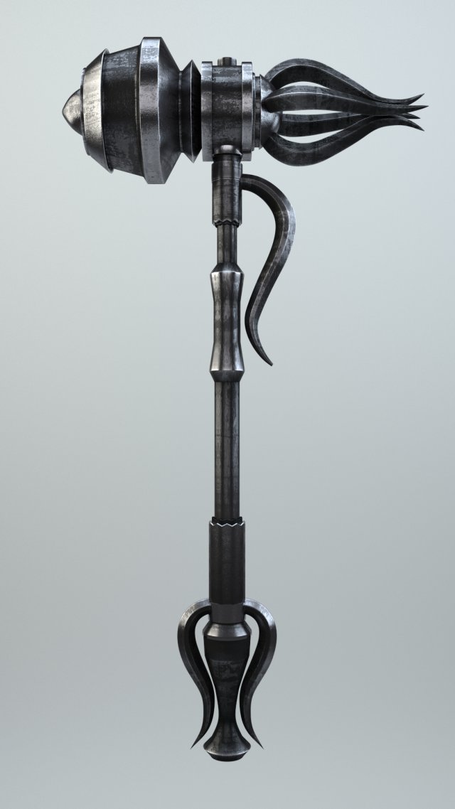 hammer 3D Model .c4d .max .obj .3ds .fbx .stl .blend 