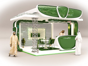 exhibition-stand Modelo 3D