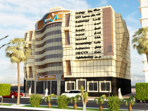 hospital 3D 모델
